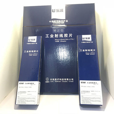 80*300mm L7 Industrial NDT Röntgenfilm 100 Blätter pro Box für maßgeschneiderte OEM-Lösungen